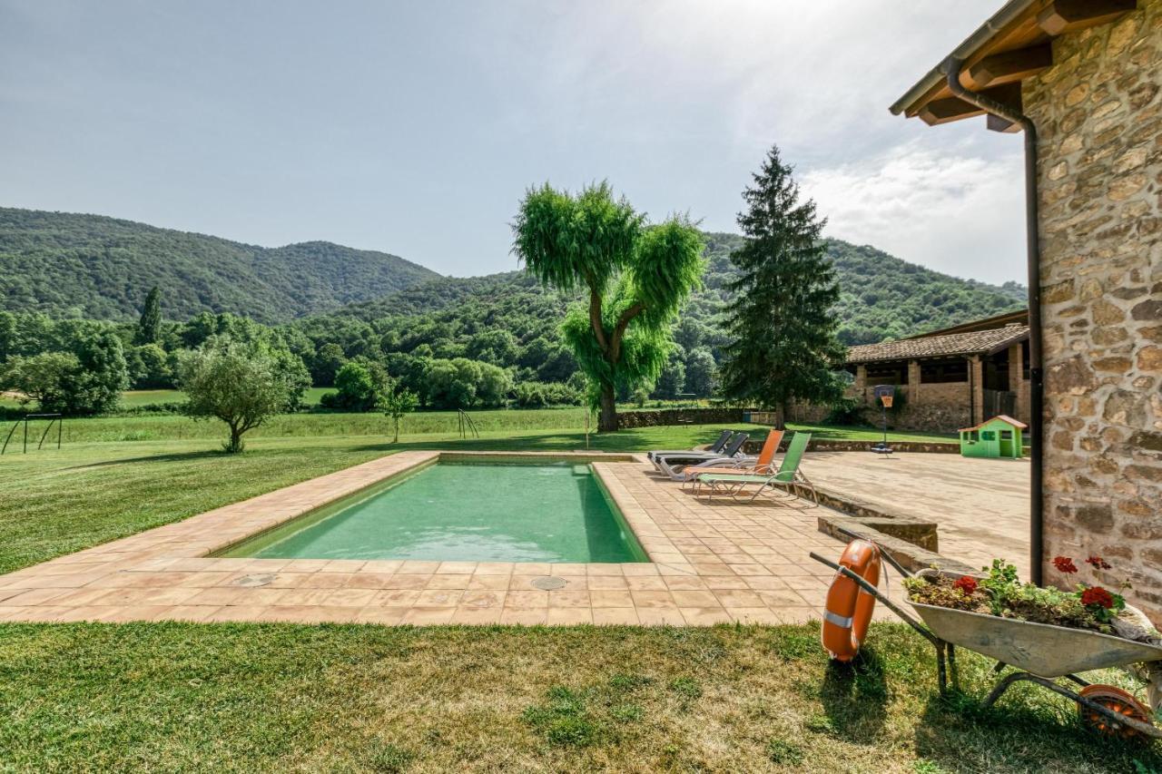 Casa Rural Mas Plantalech La Vall de Bianya Exterior foto