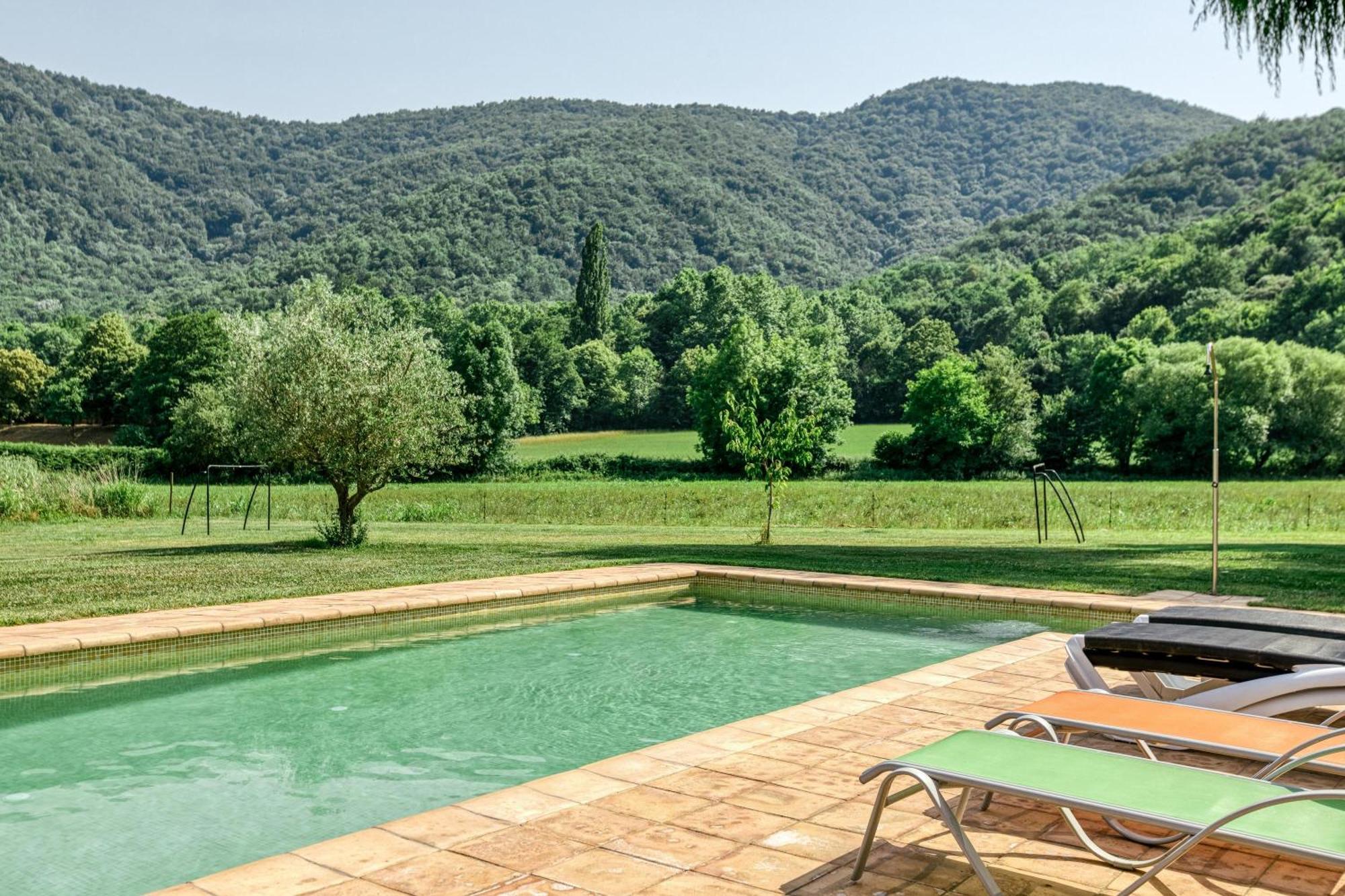 Casa Rural Mas Plantalech La Vall de Bianya Exterior foto
